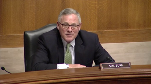 Senator Richard Burr Highlights HELP Committee Priorities, Calls on Schools to Safely Reopen